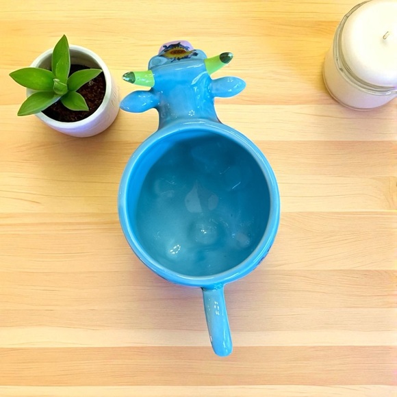 Floral Ceramic Cow Mug / Planter 2001 Cow Parade - Picture 8 of 8